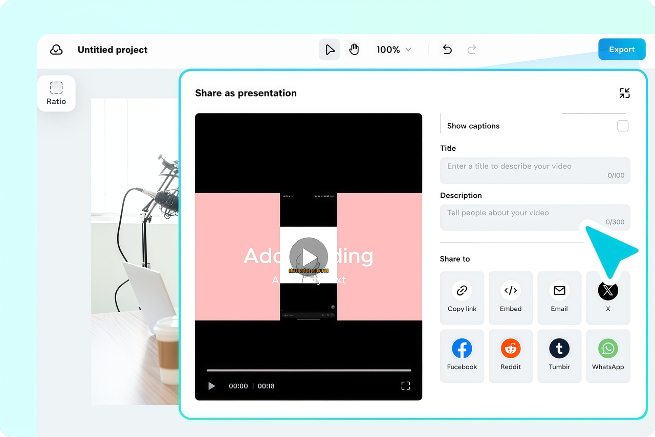 Xuất và chia sẻ trong CapCut
