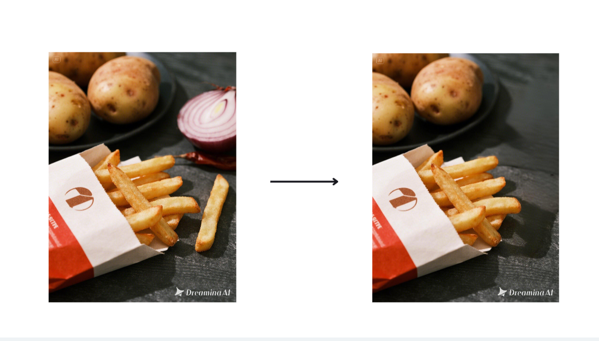 Tampok na Alisin sa Dreamina