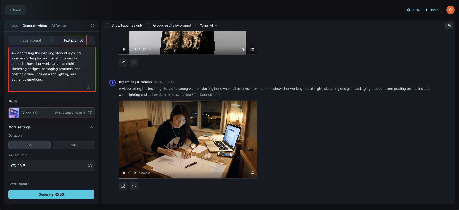 Ai script to video generator free trabalhos