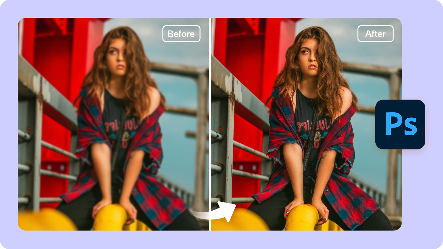 cómo mejorar la nitidez de una imagen en photoshop