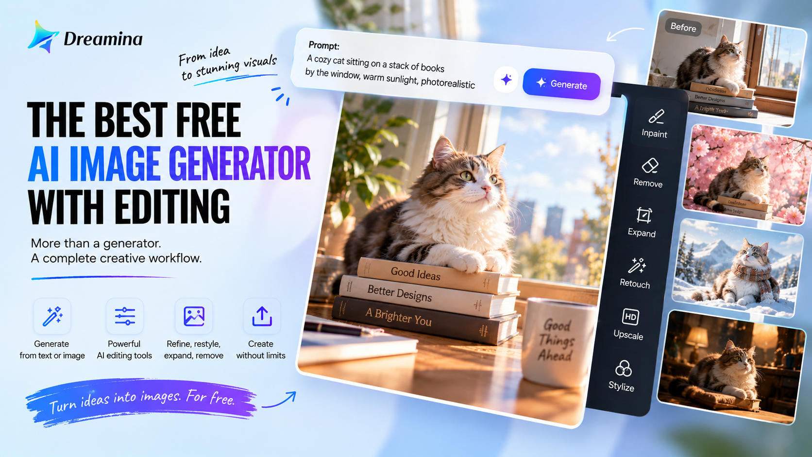 Free to Generate vs Free to Finish: 6 AI Image Tools Compared