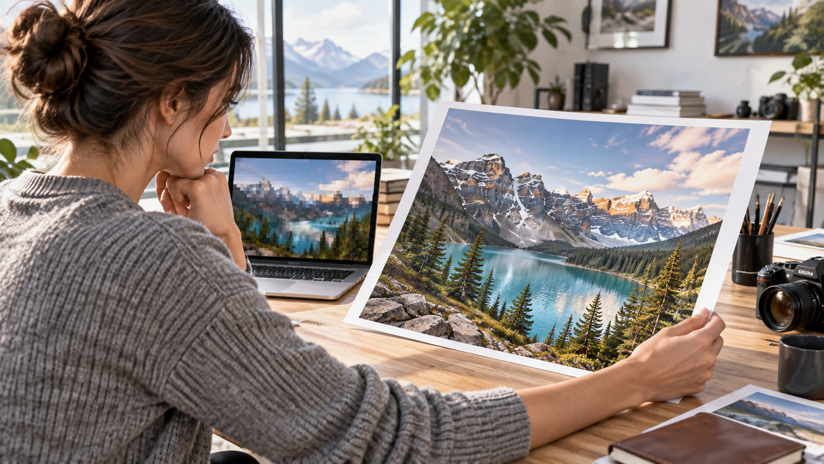 Magnific AI Image Upscaler Alternative original 16:9 visual