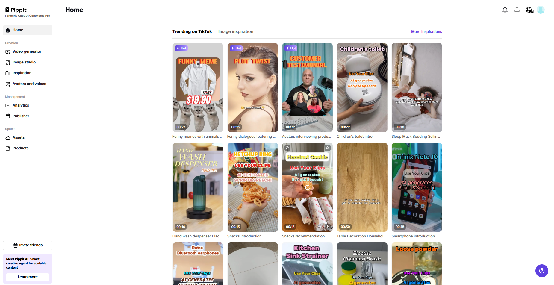 AI TikTok video generator online