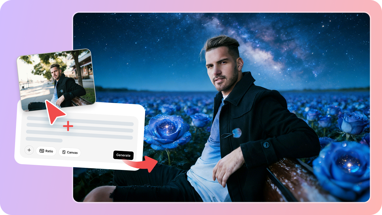 Get rose-filled Valentine pics from simple prompts