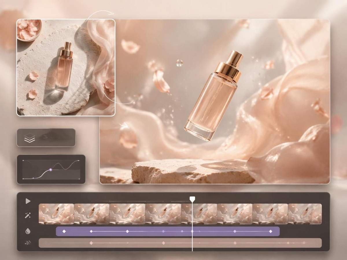 product photo motion AI prompt cover 3 in 4:3