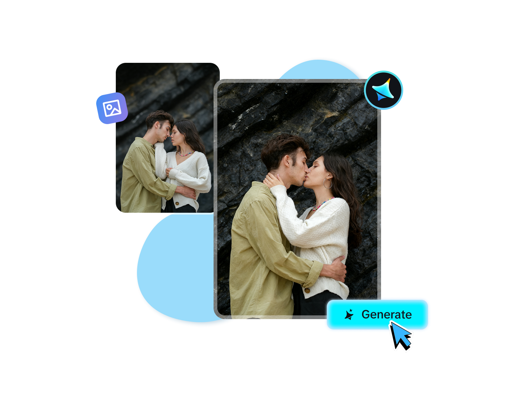 ai kissing generator