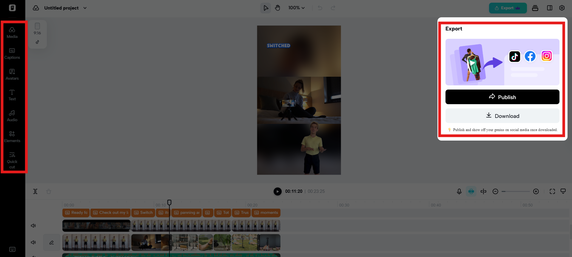 Edit more and export video