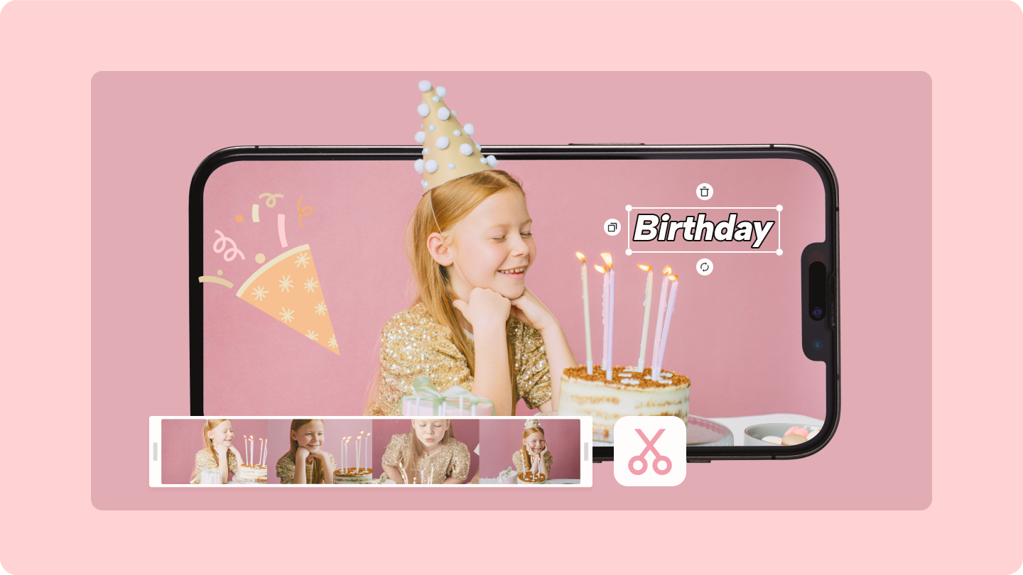 bästa födelsedagsvideo maker app