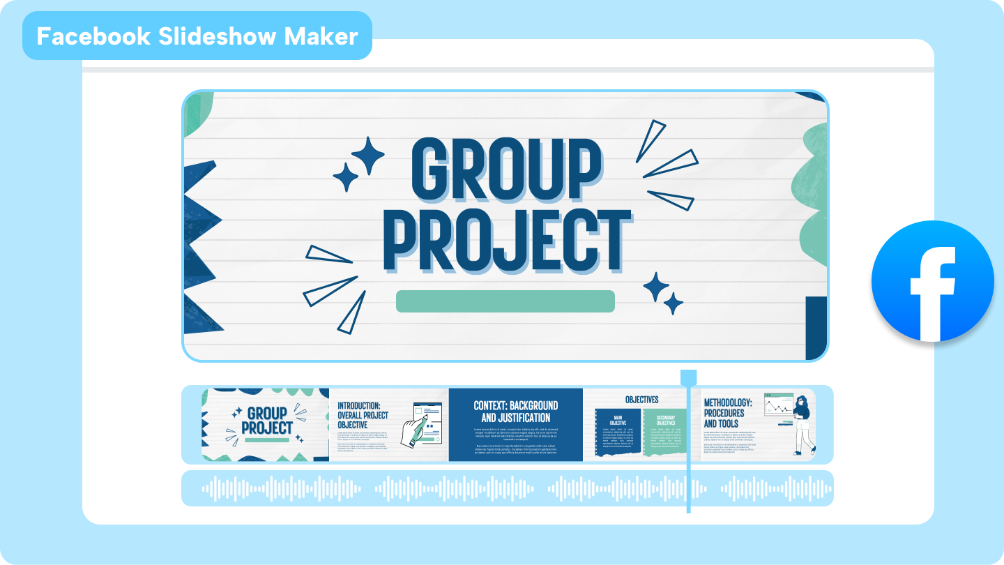 Facebook slideshow maker