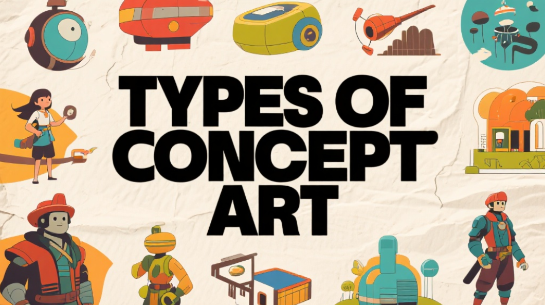 Different types of concept art