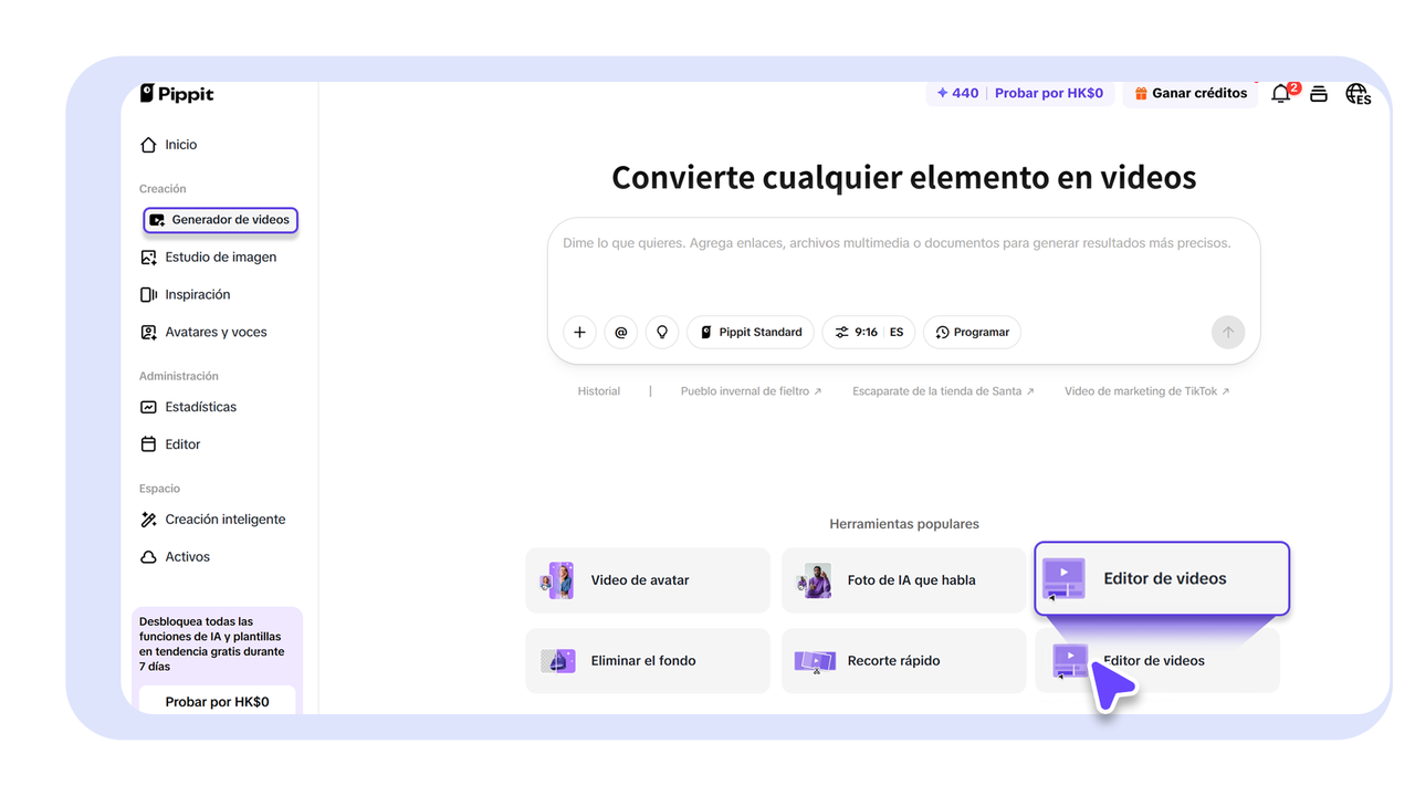 Subir archivo de video
