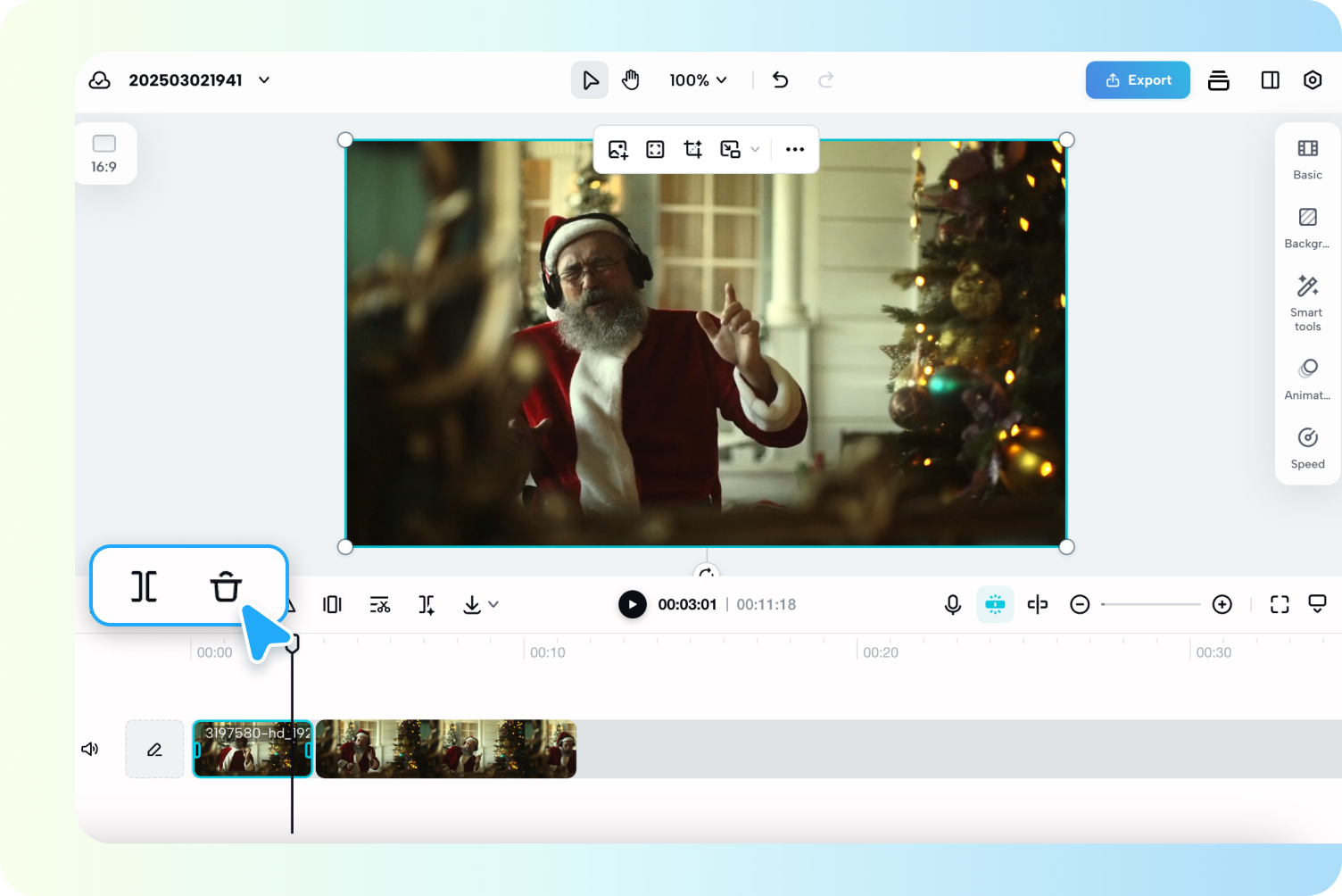 تحرير لضغط الفيديو الخاص بك