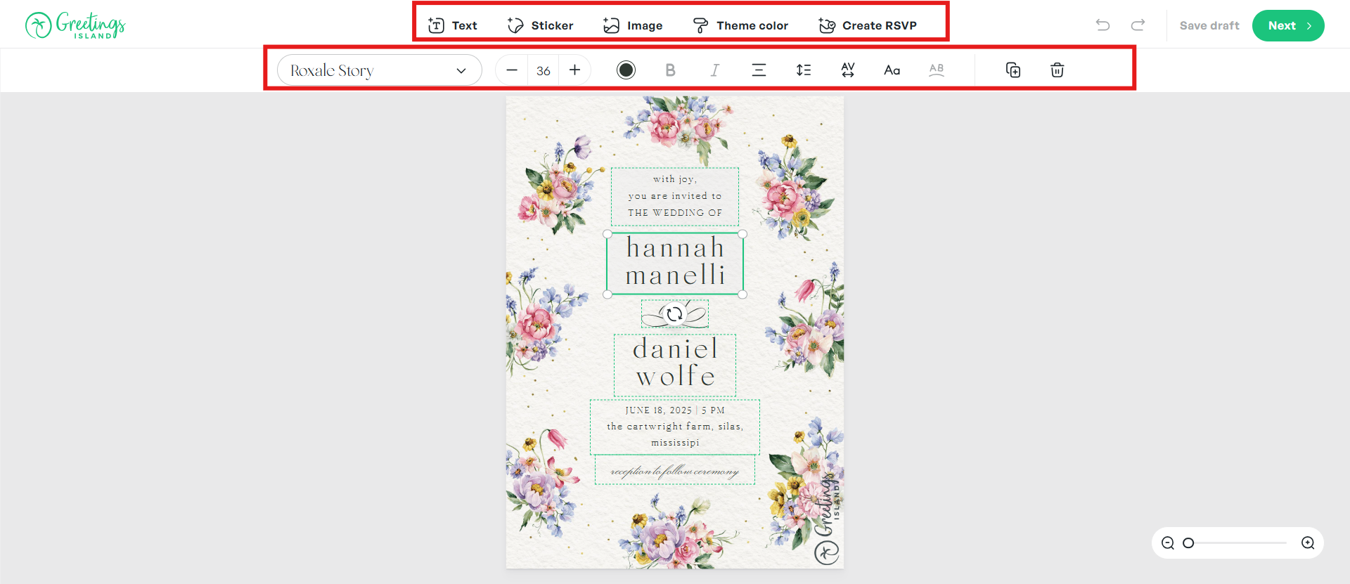 Personalizar o modelo