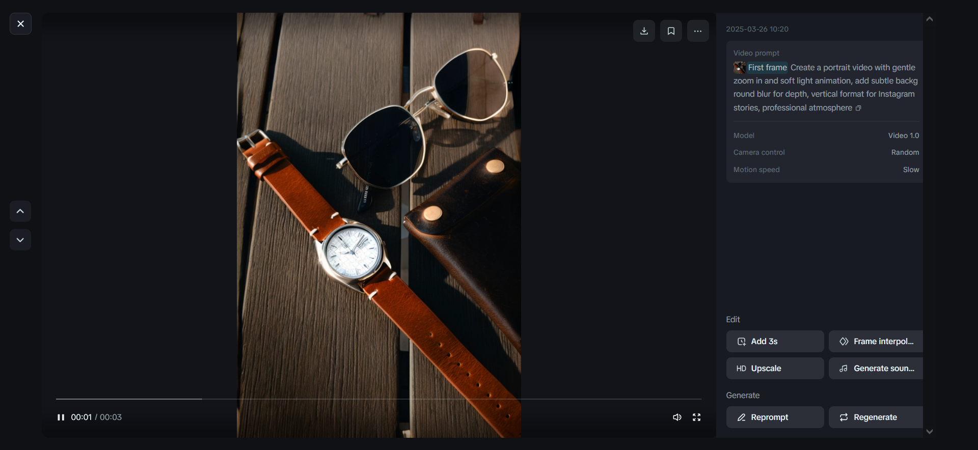 picture to video converter online