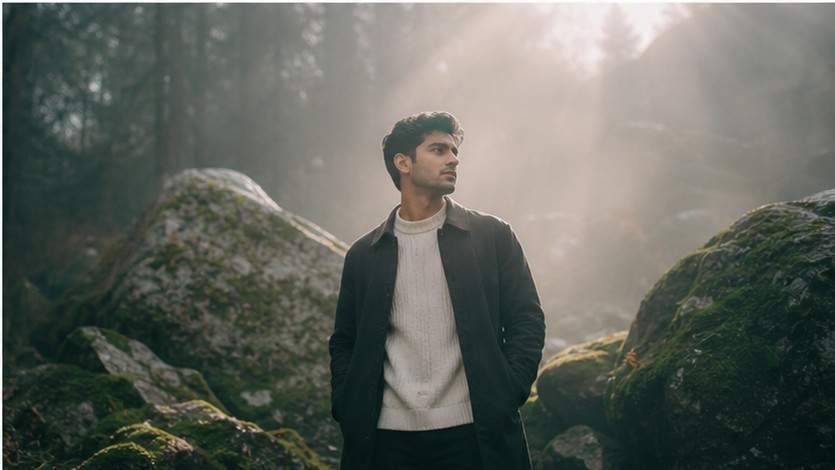 Aesthetic Foggy Forest Photoshoot example 4