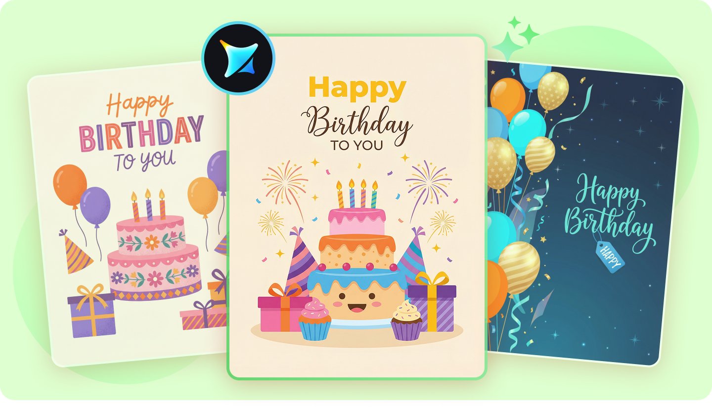 Crea carteles de cumpleaños memorables con Generador de carteles de IA de Dreamina
