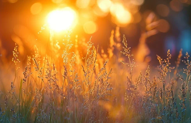 Warm golden glow