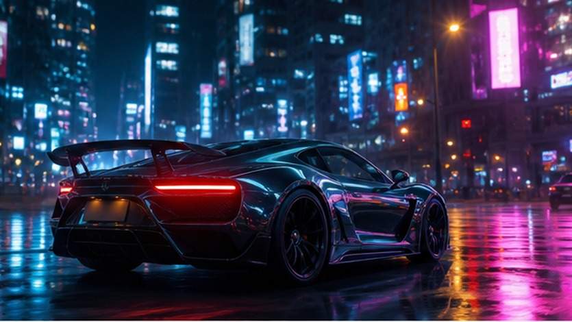 AI Car Photo Prompts example 1