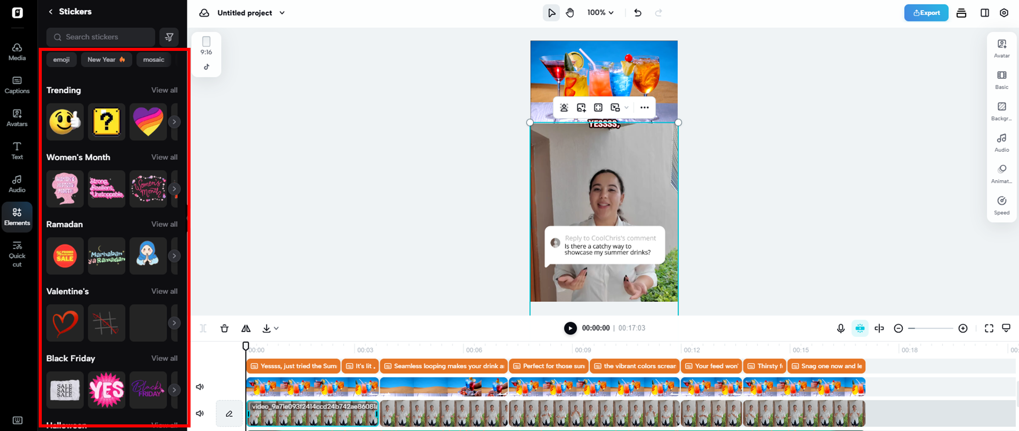 Adicionar vários elementos