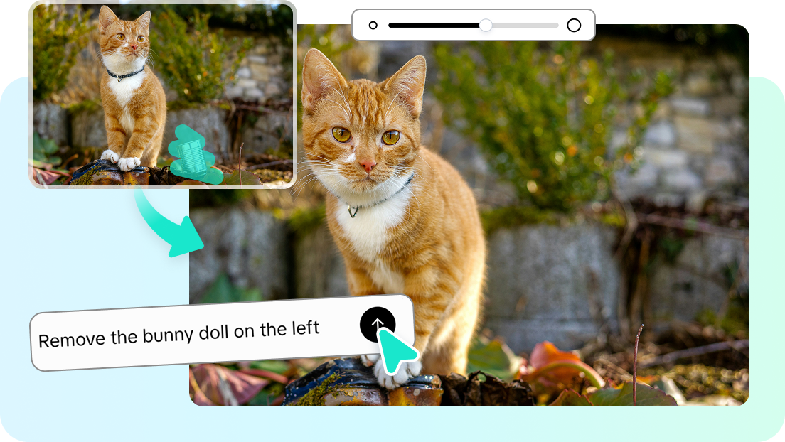 Remove image parts with Inpaint