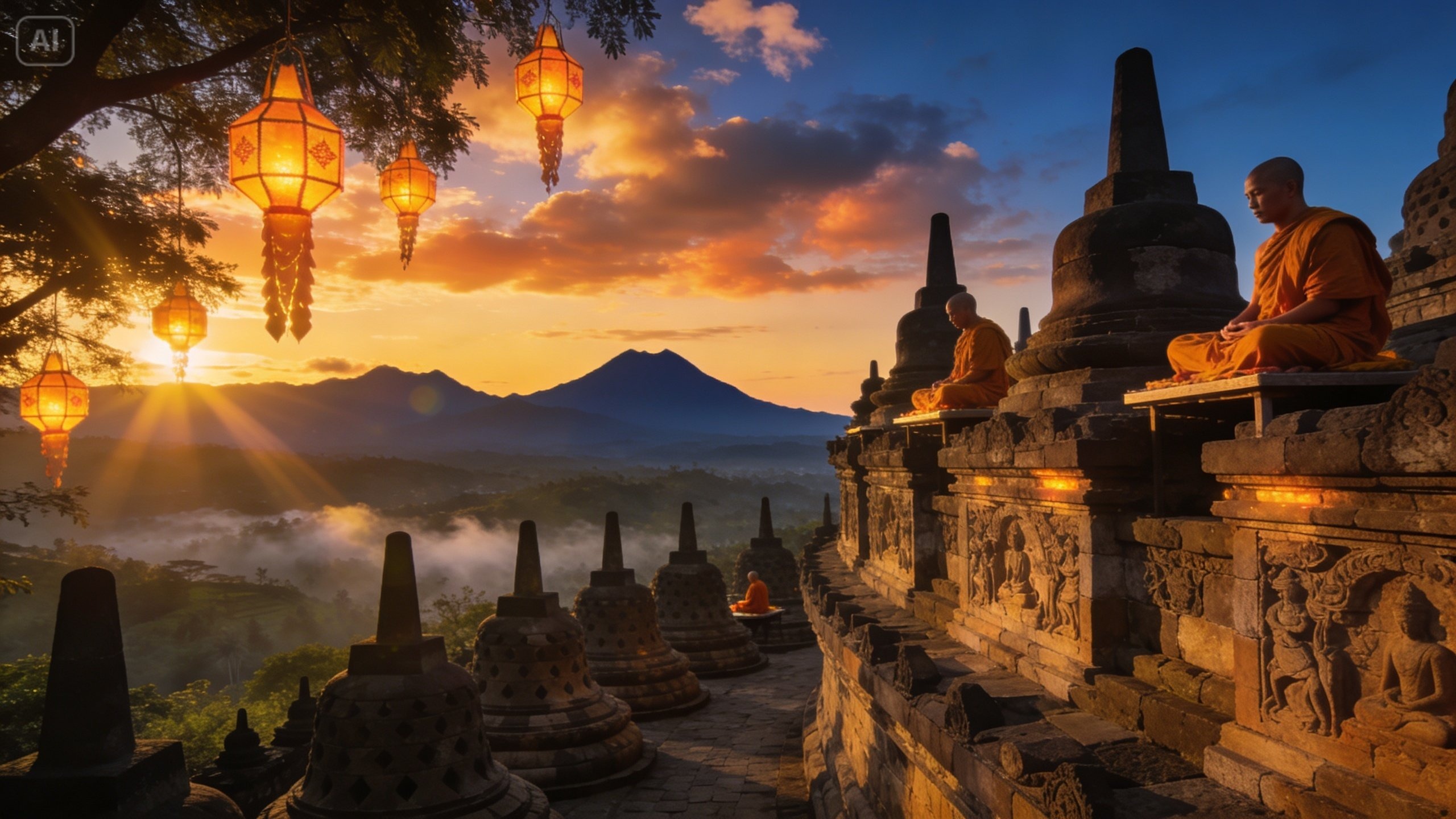 Caracteristică poster Ziua Vesak