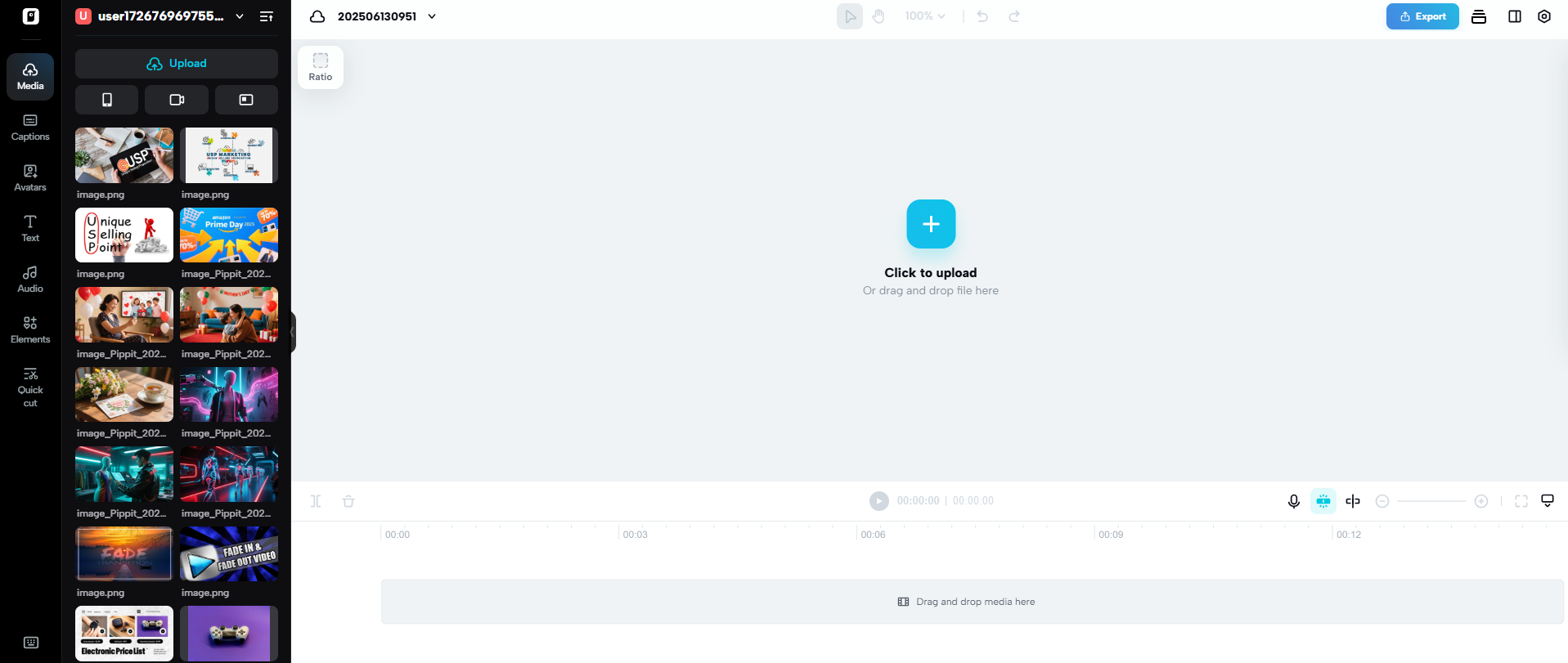 AI video editor
