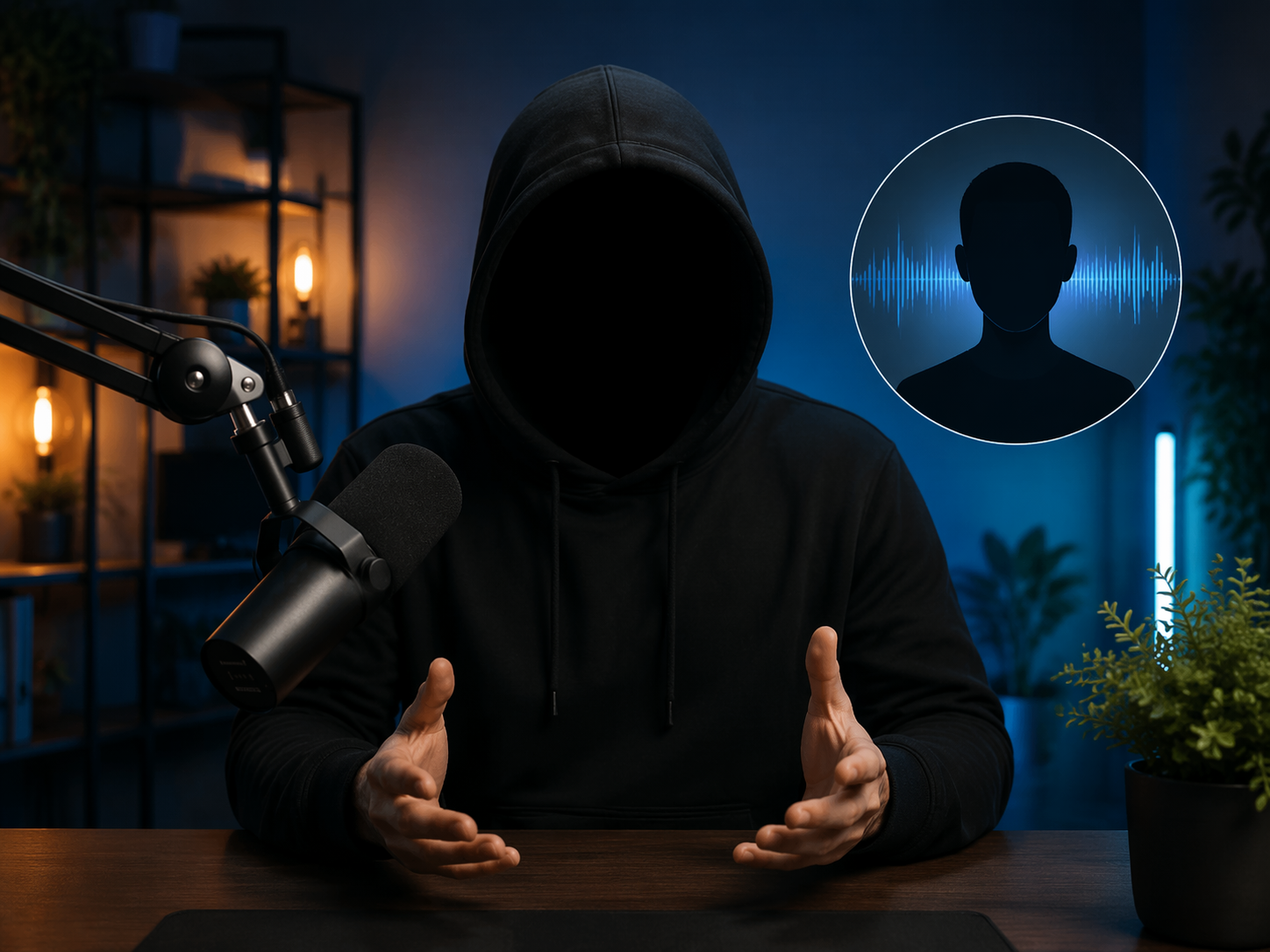 faceless video lip sync AI step 1