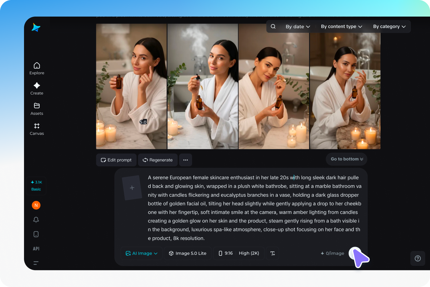  Tạo hình ảnh của bạn với AI Image