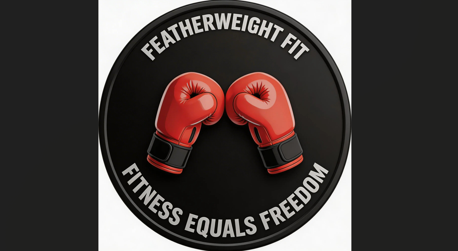 Featherweight Fit - design de logotipo para academia fitness