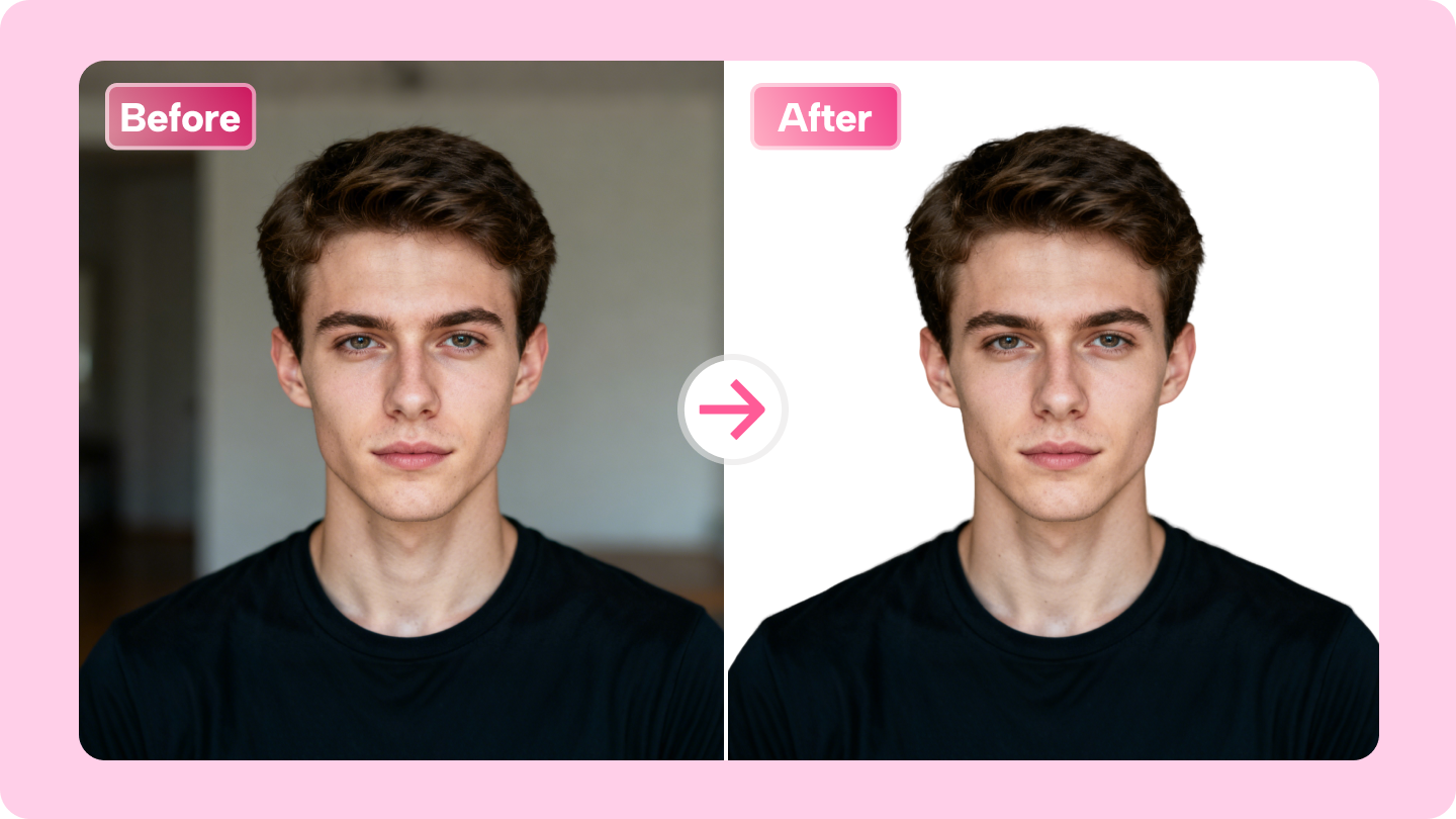 passport photo editor