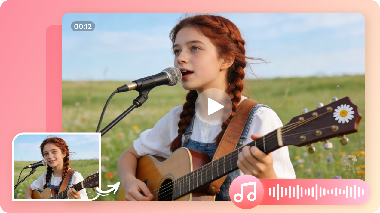 ภาพเคลื่อนไหวในการแสดงร้องเพลง