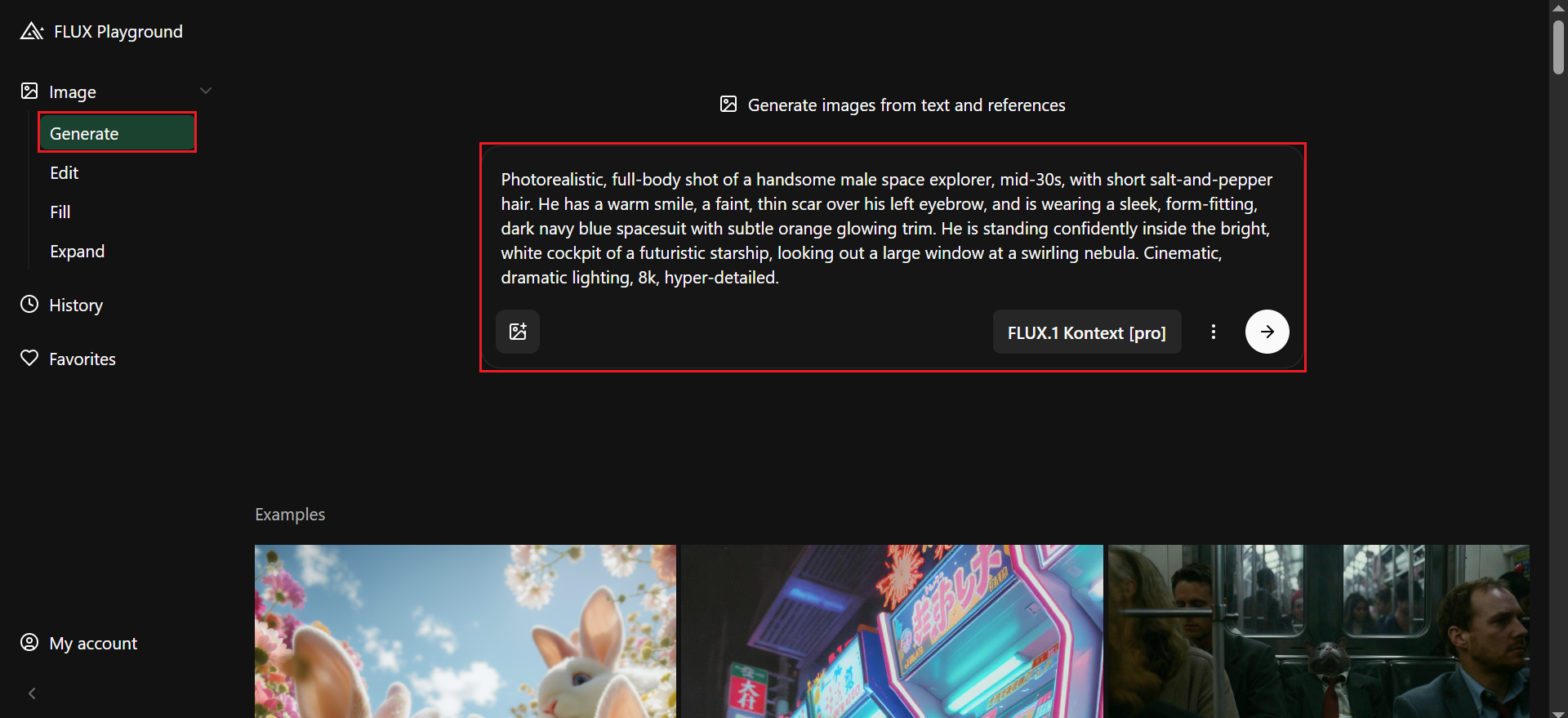 FLUX 1 by black forest labs