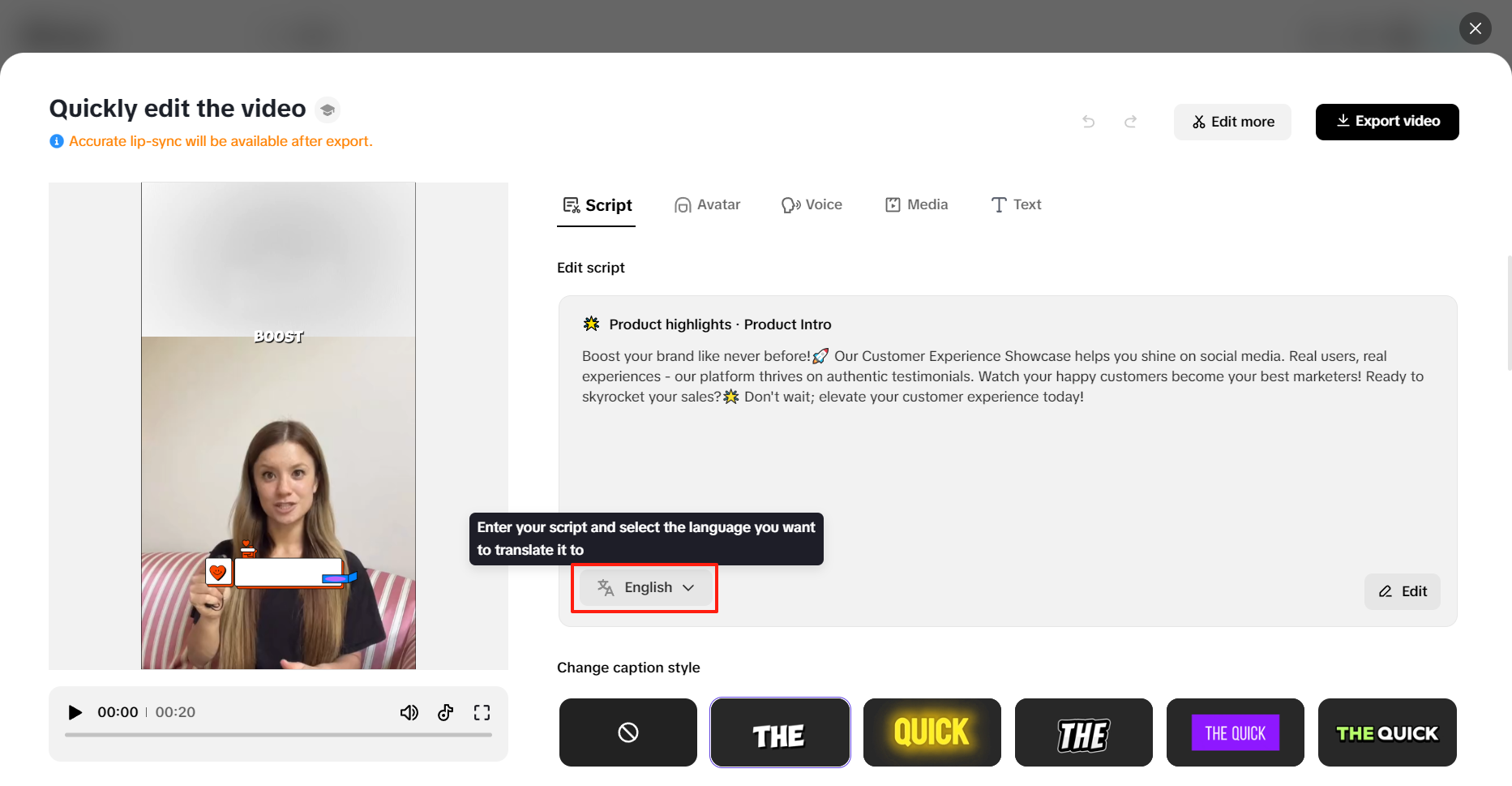 Suporte a conteúdo multilíngue