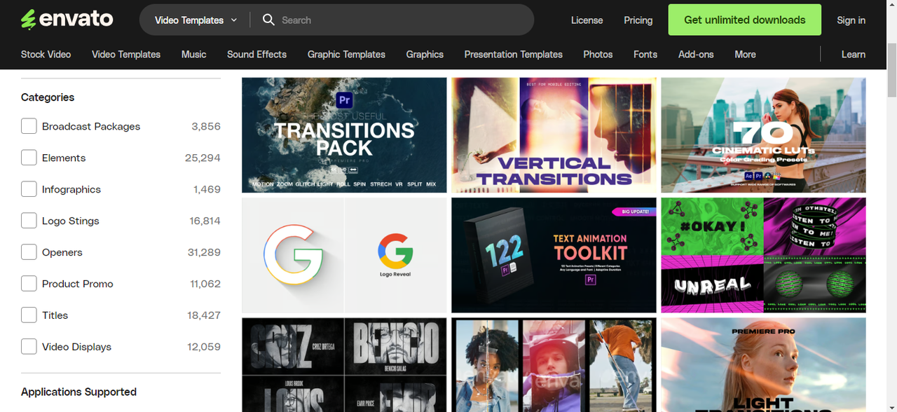 واجهة Envato