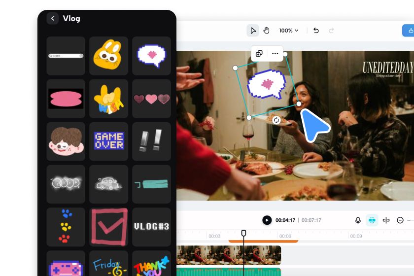 Pippit의 고급 편집 도구를 사용하세요.