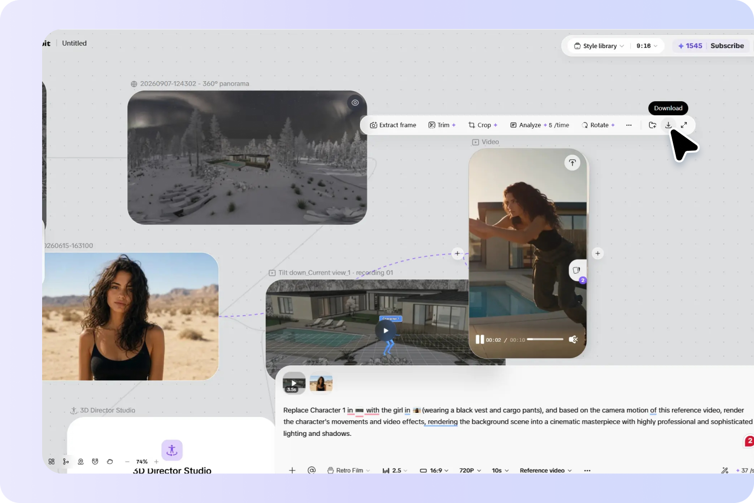 Step 3: Turn Your Scene Into Video