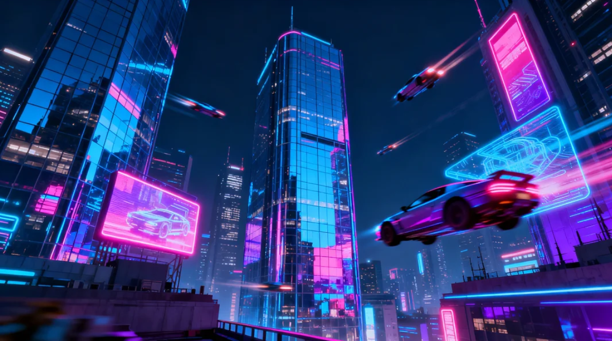 Urban & futuristic cities image