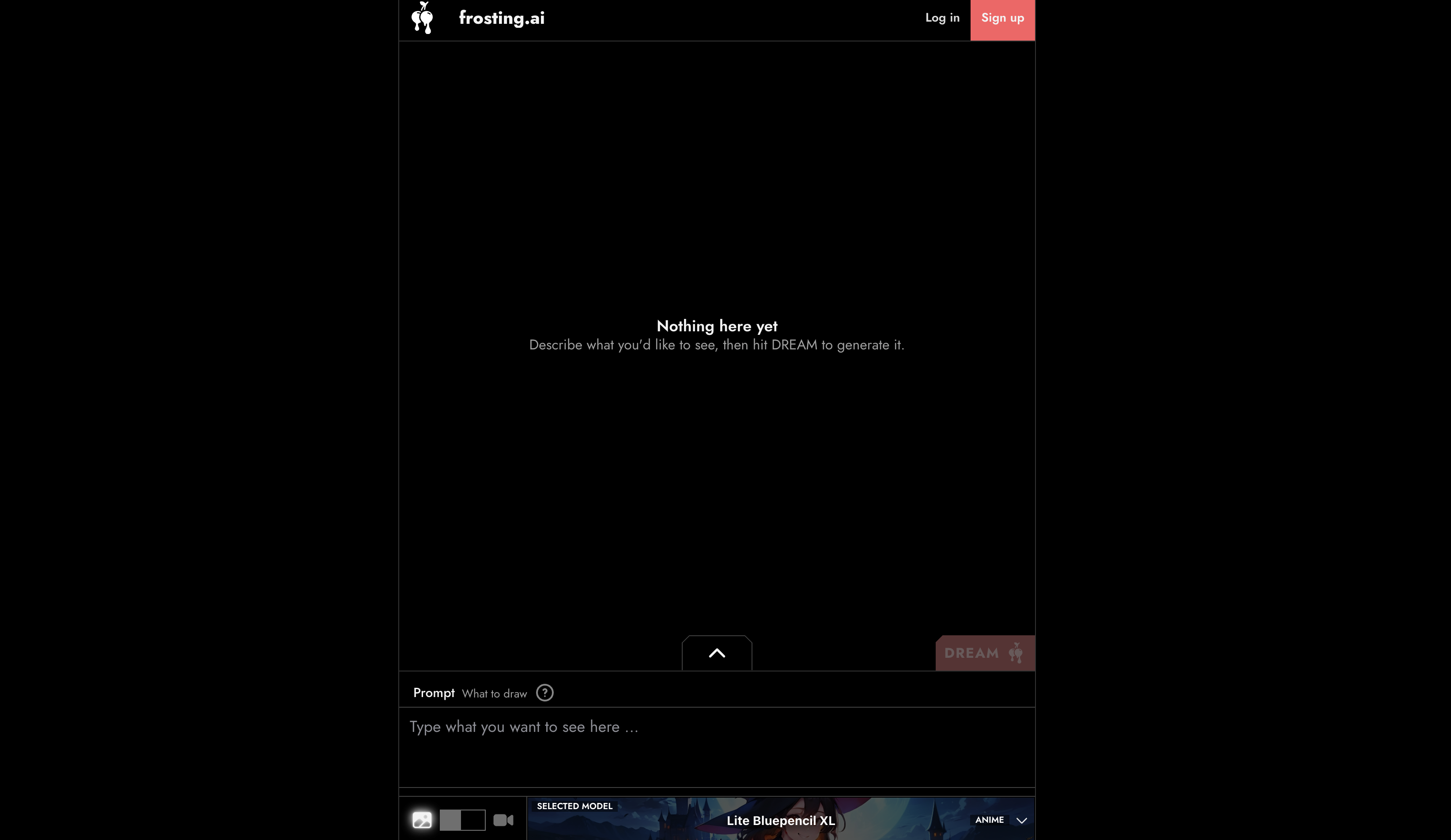 Frosting AI Interface