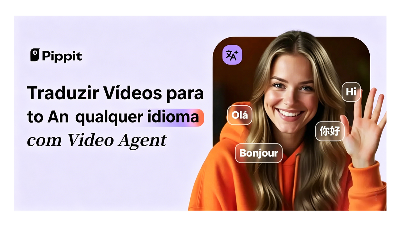 Agente de marketing de IA do Pippit