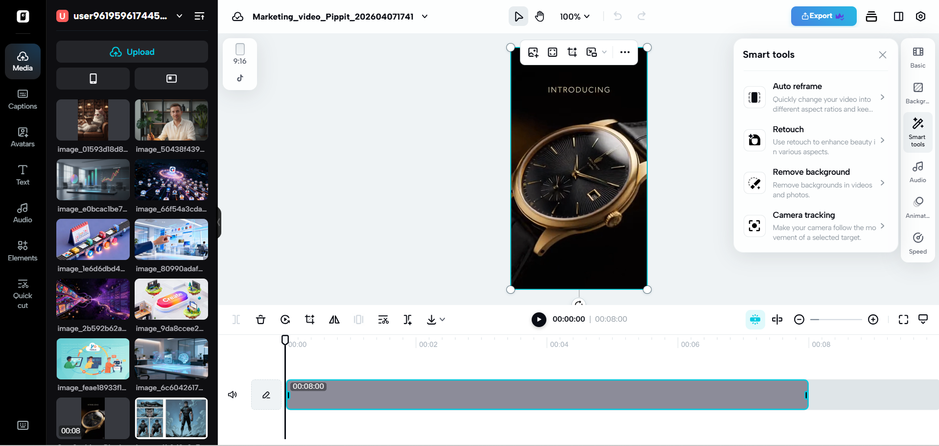 AI-powered editing