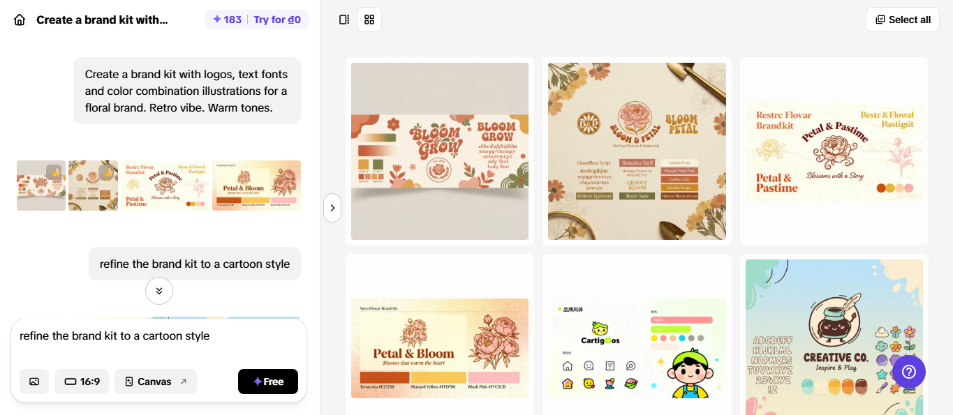 High-quality outputs