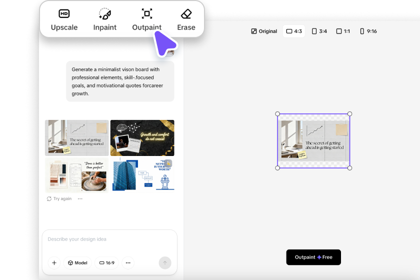 Customize your vision board