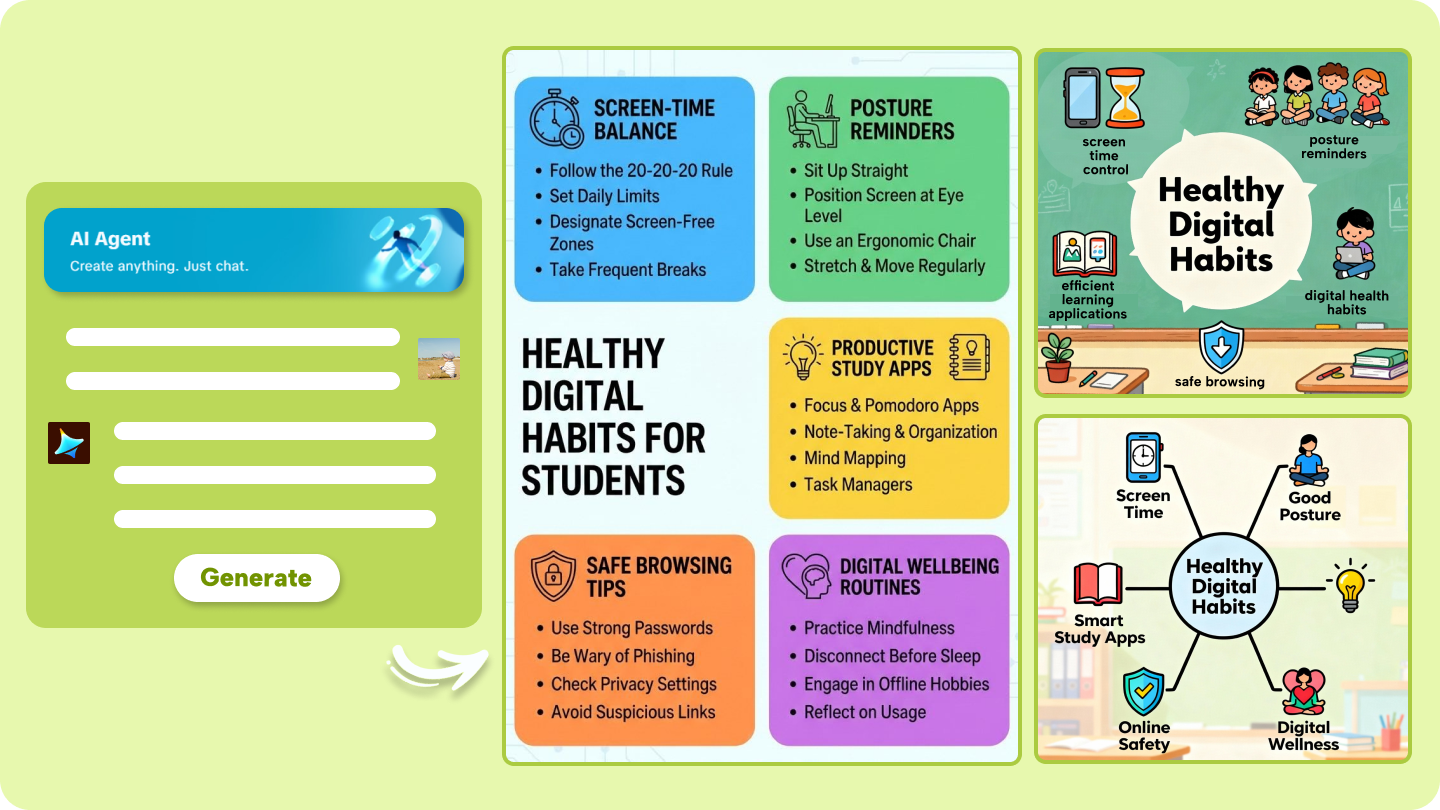 Infographic ng Edukasyon: Disenyo ng Malinaw at Makabuluhang Mga Guhit sa Pagtuturo nang Mabilis