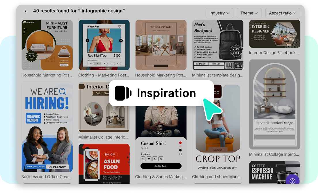 Turn any ideas into visuals