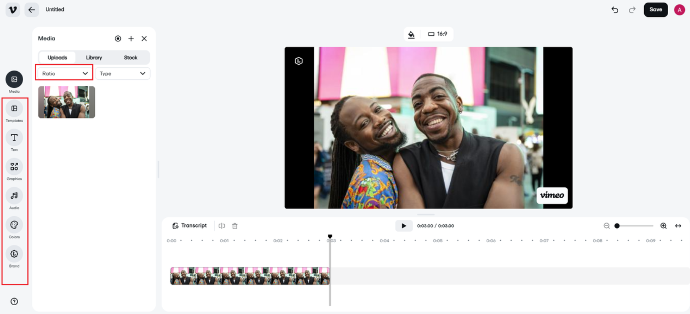 come trasformare le foto in un video