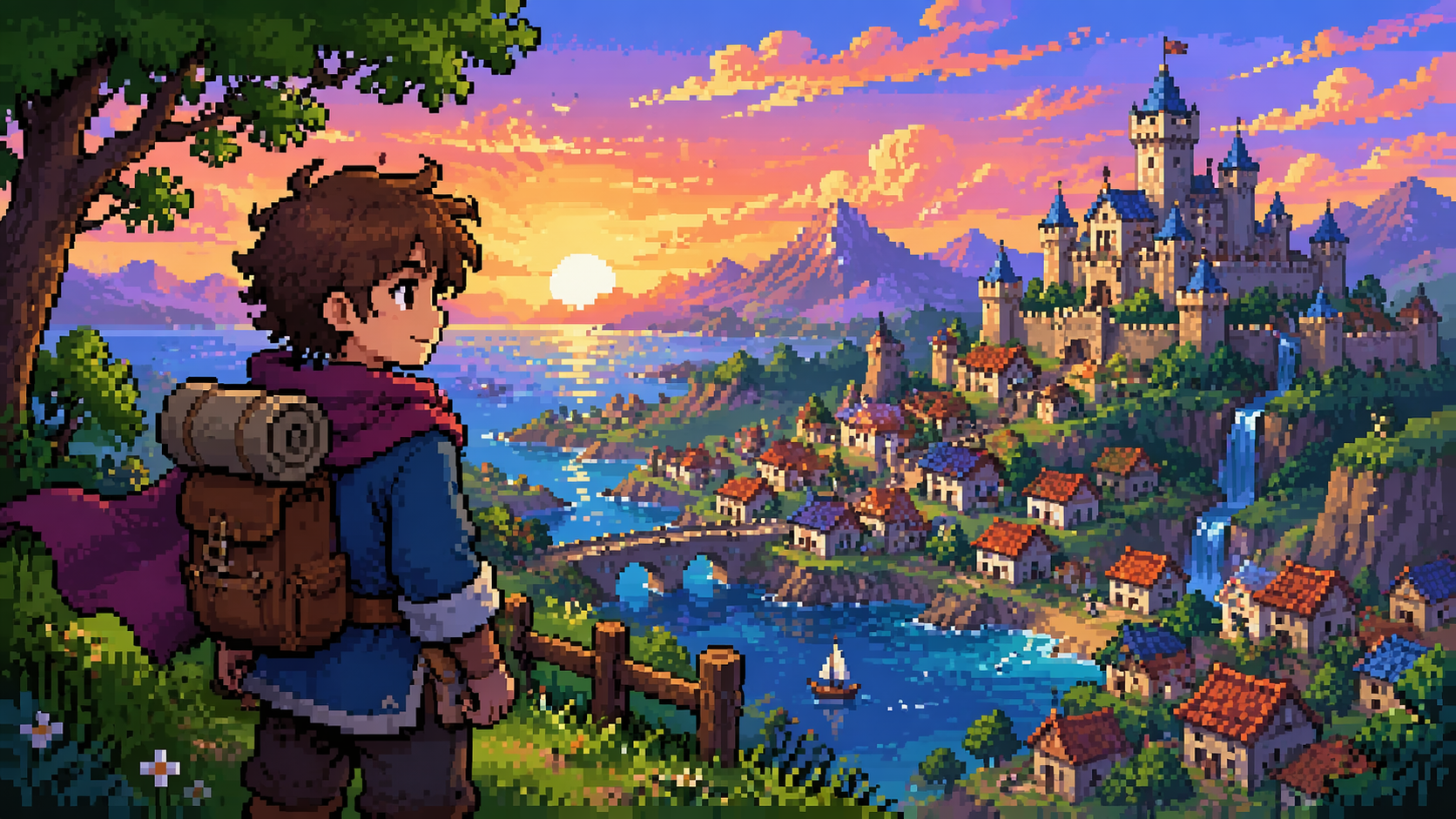 Dreamina pixel art filter 16:9 hero image