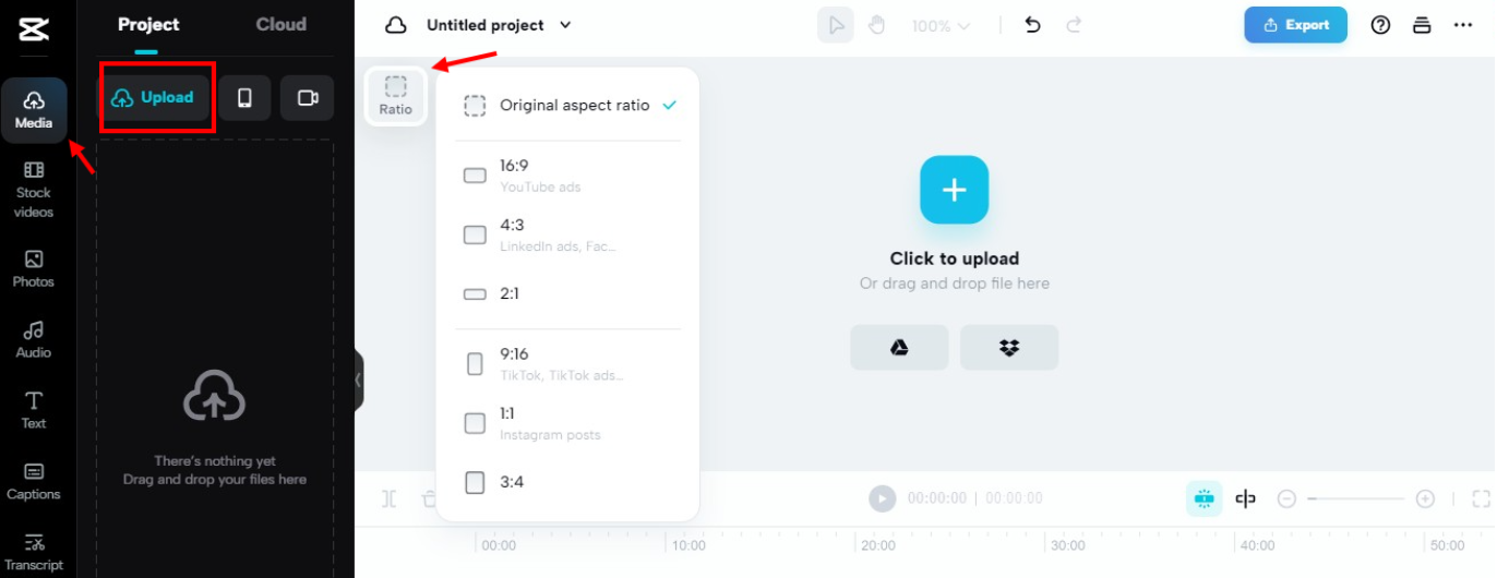 Import your media