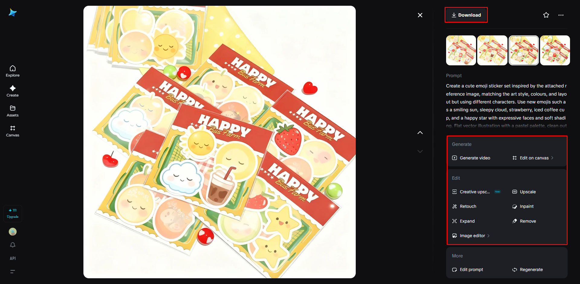 Download your image
