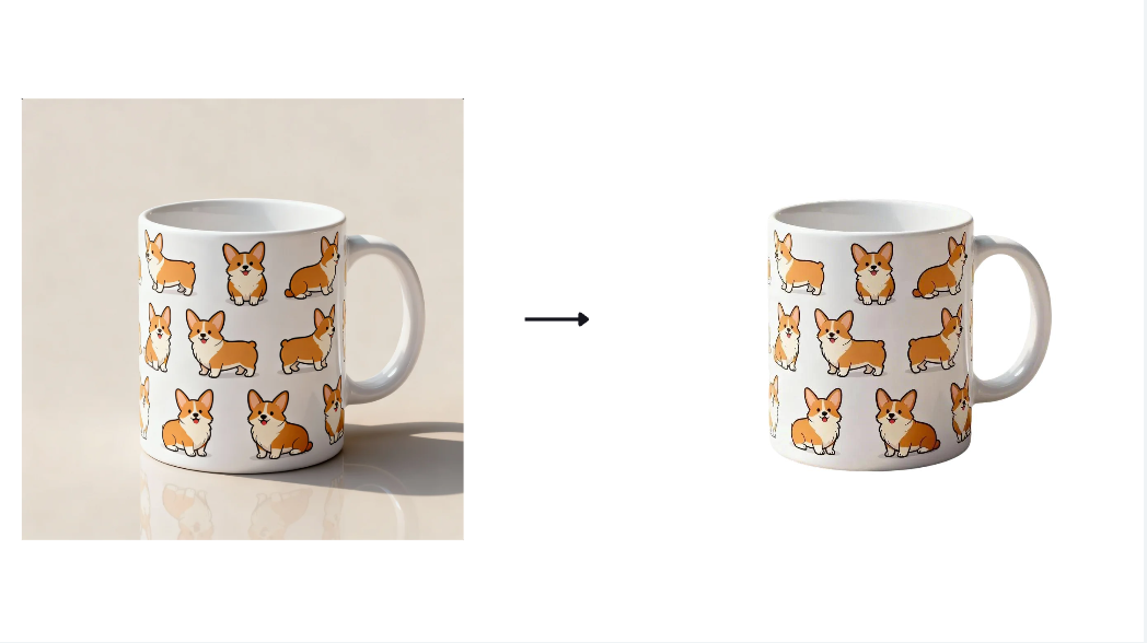 Remove background feature in Dreamina