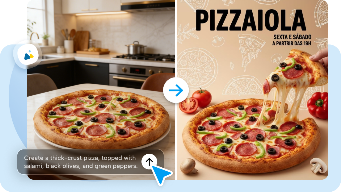 Rancang grafik media sosial dengan generator Gambar